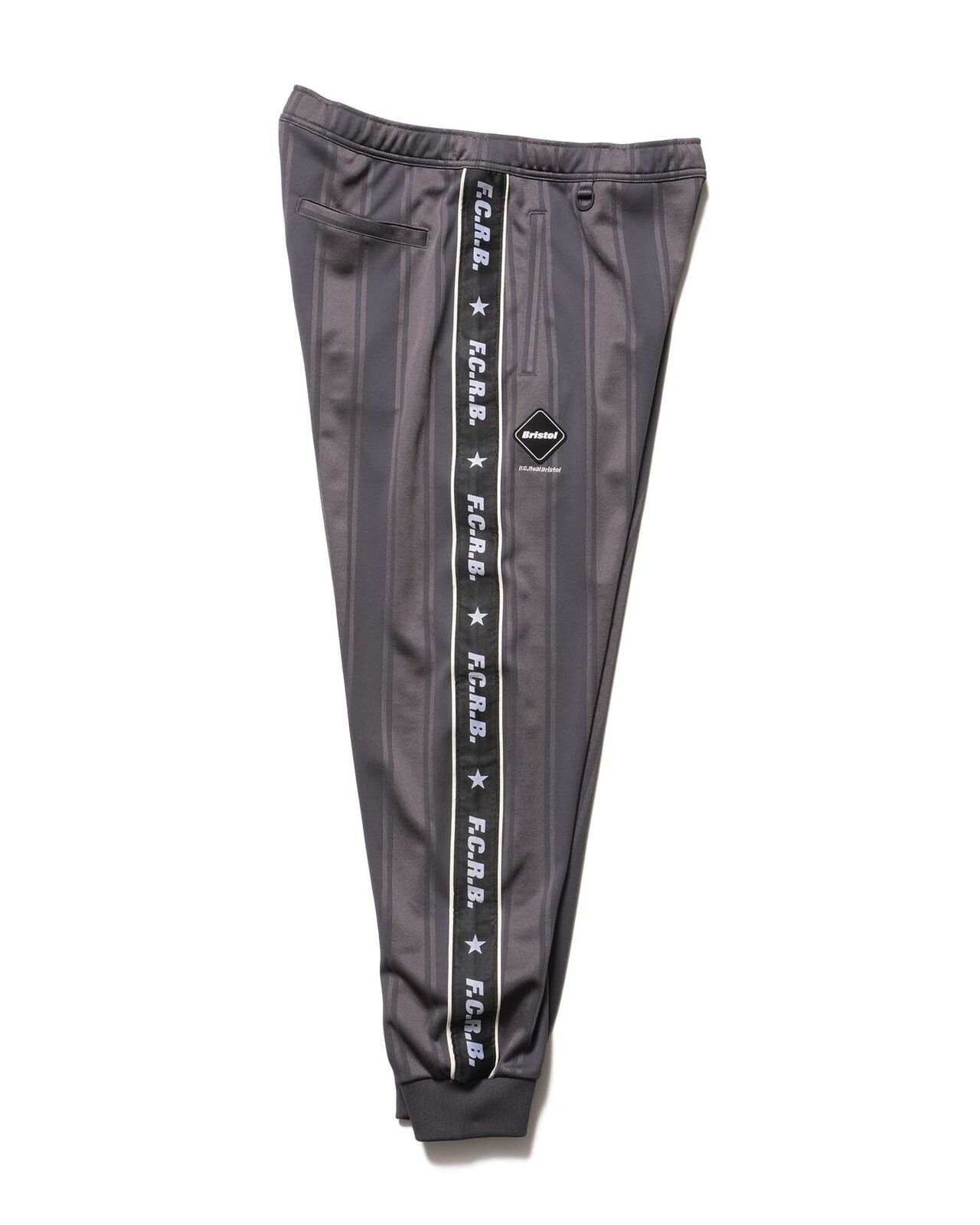 SHADOW WEAVE STRIPE PANTS,CHARCOAL GRAY, large image number 1