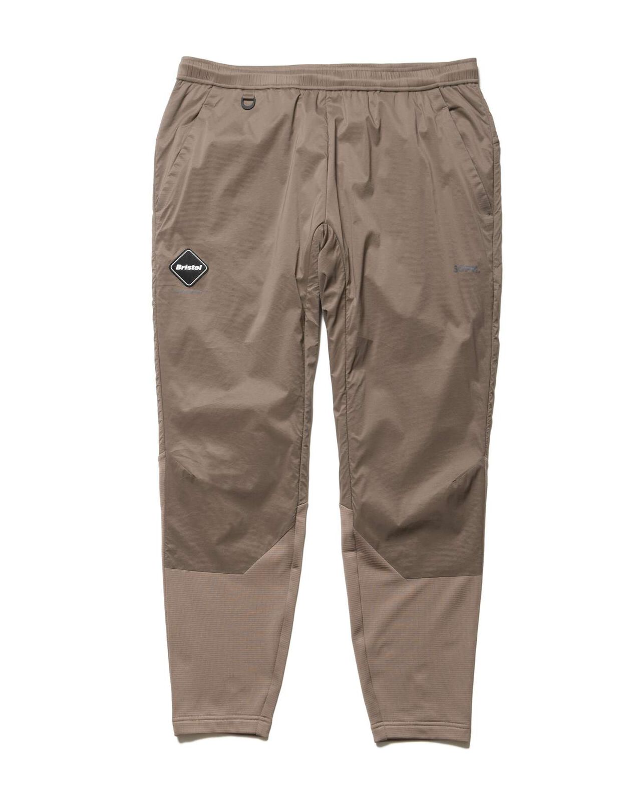 GRID FLEECE HYBRID PANTS,BEIGE, large image number 0