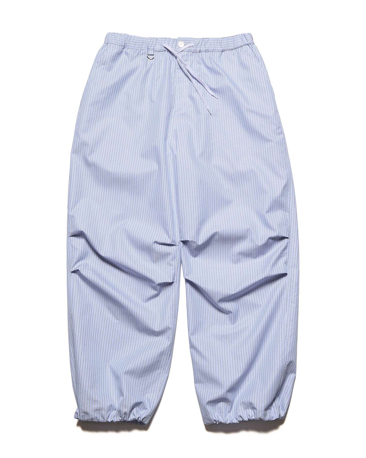 BROADCLOTH WIDE EASY PANTS,LIGHT BLUE, large image number 0