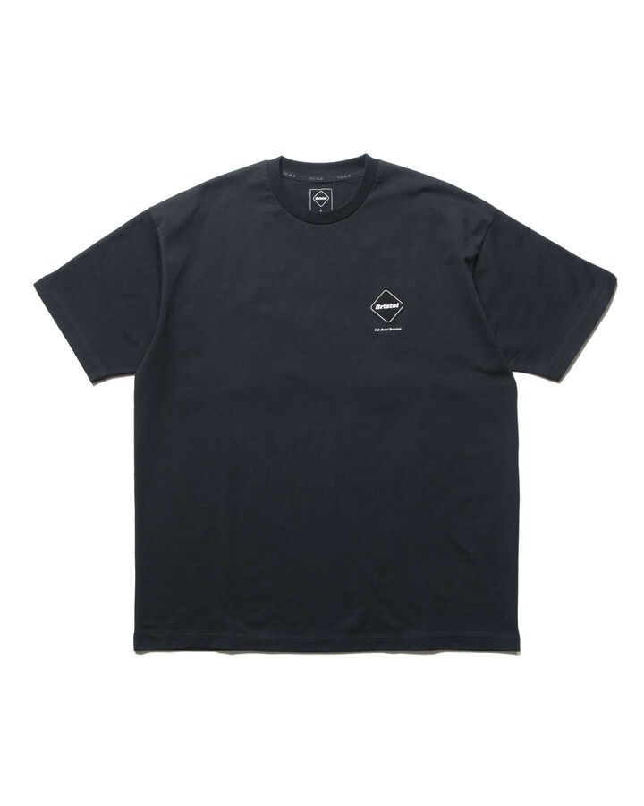 BIG LOGO BAGGY TEE,BLACK, medium