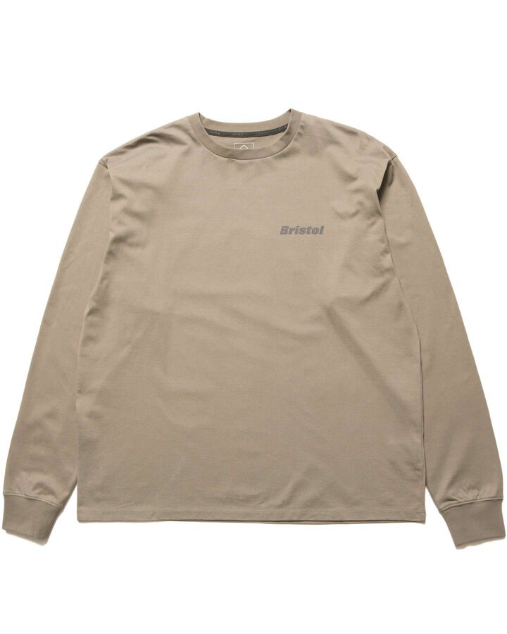 BRISTOL L/S BAGGY TEE,GREIGE, medium