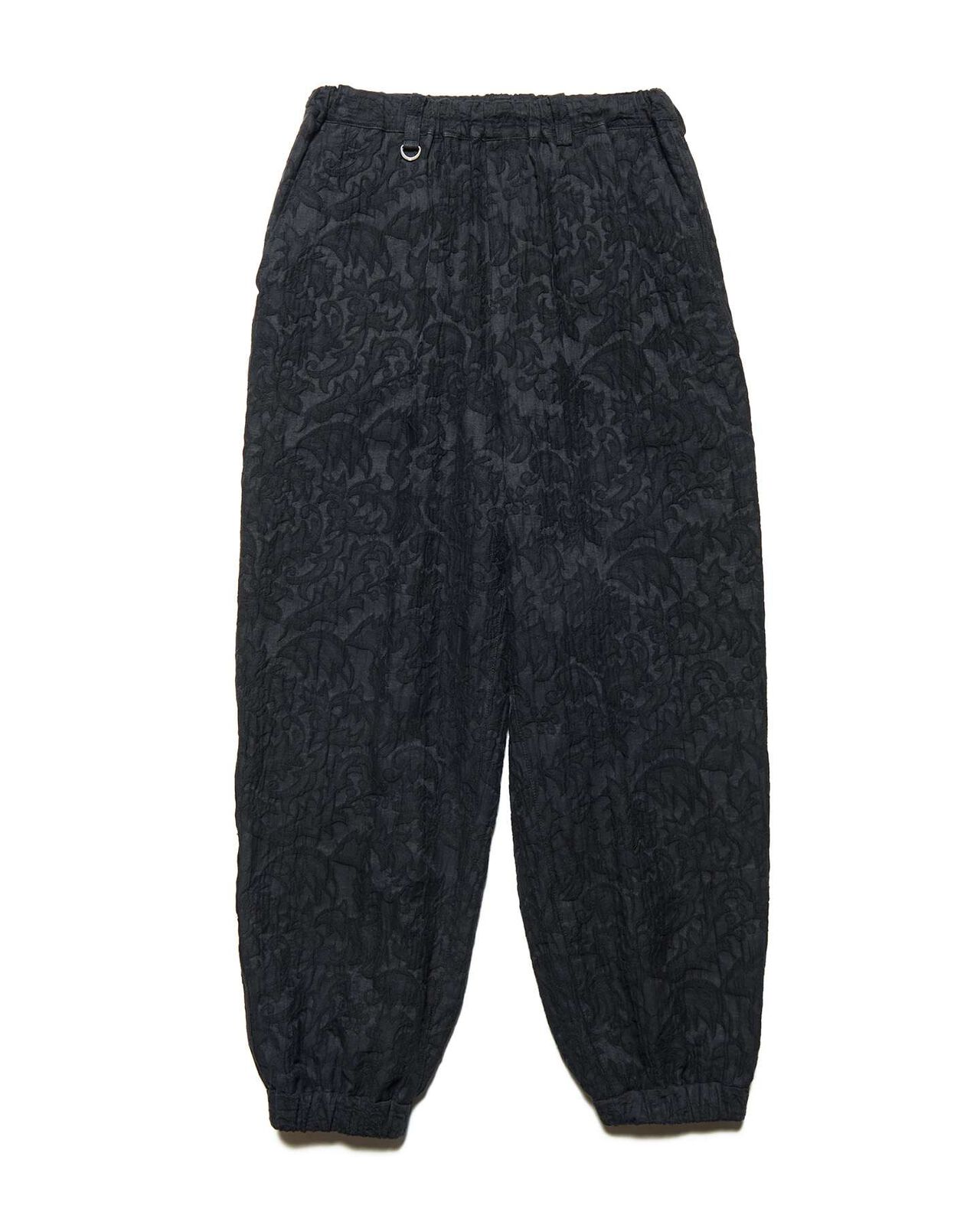 JACQUARD EASY PANTS,BLACK, large image number 0