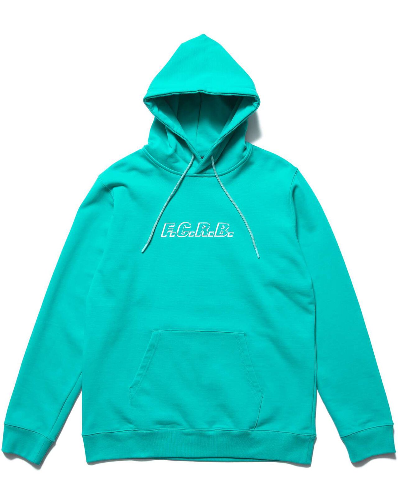 SHADOW EMBLEM SWEAT HOODIE,TURQUOISE, large image number 1