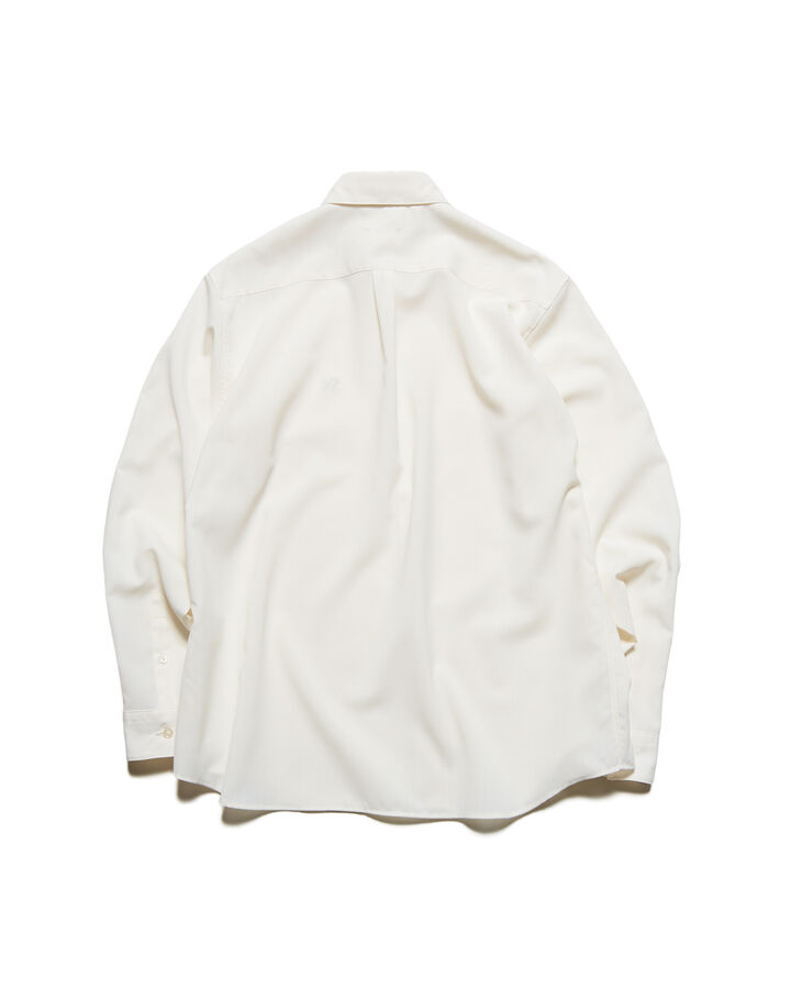 HIGH-TWIST REGULAR-FIT SHIRT,OFF WHITE, medium image number 1