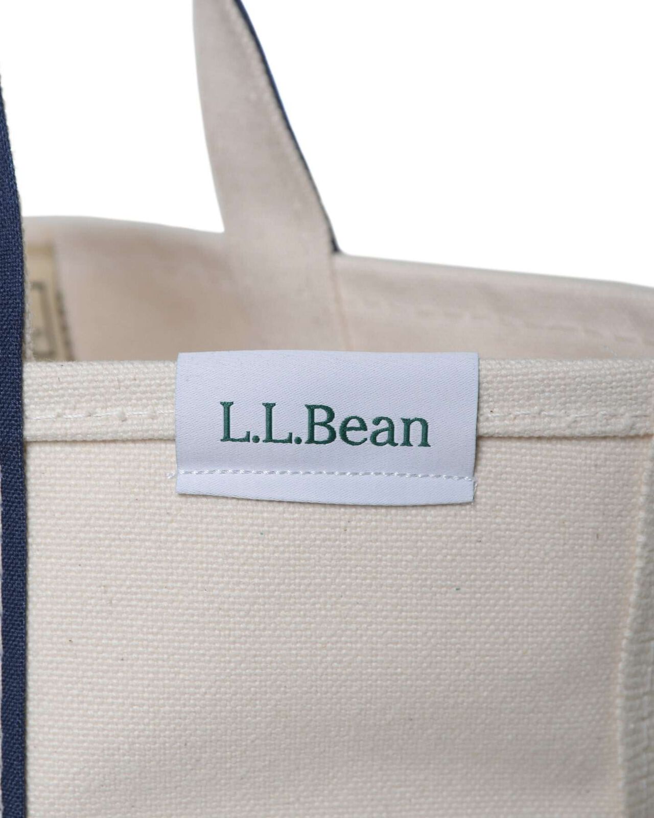 L.L.Bean BOAT AND TOTE, OPEN-TOP : MEDIUM,NAVY, large image number 6