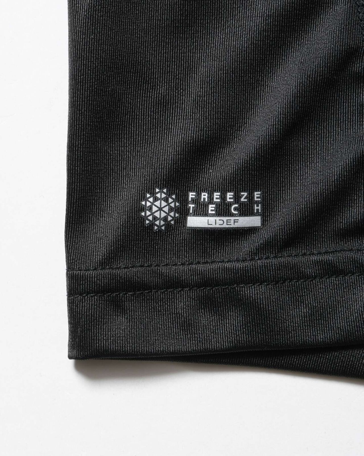 FREEZE TECH MOCKNECK L/S TOP,BLACK, large image number 5