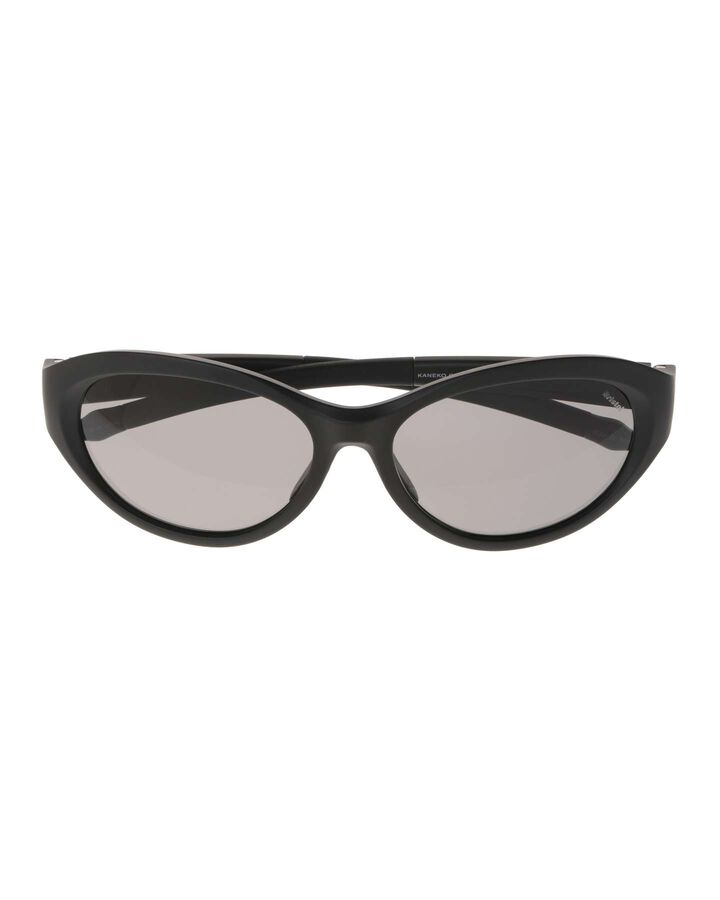 OVAL SUNGLASSES,BLACK, medium