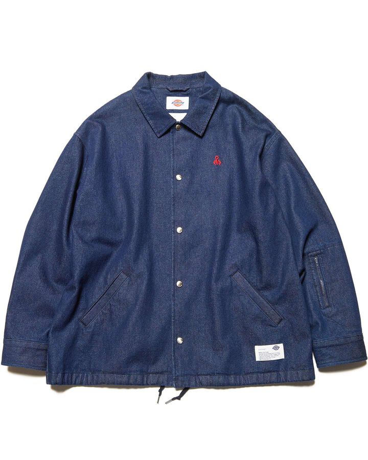DICKIES OVERSIZED COACH JACKET,INDIGO, medium