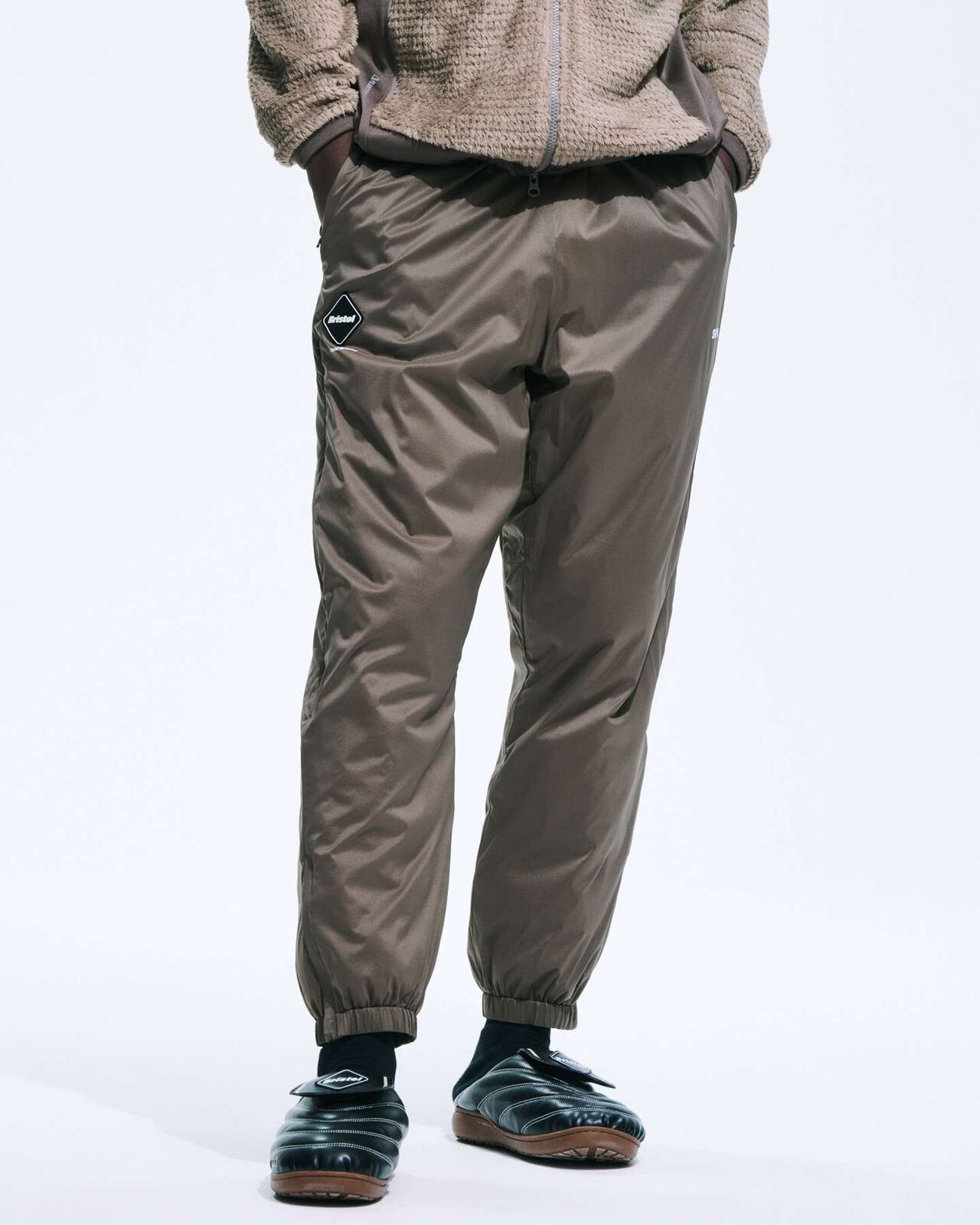 VENTILATION PUFFER PANTS,MOCHA, large image number 7
