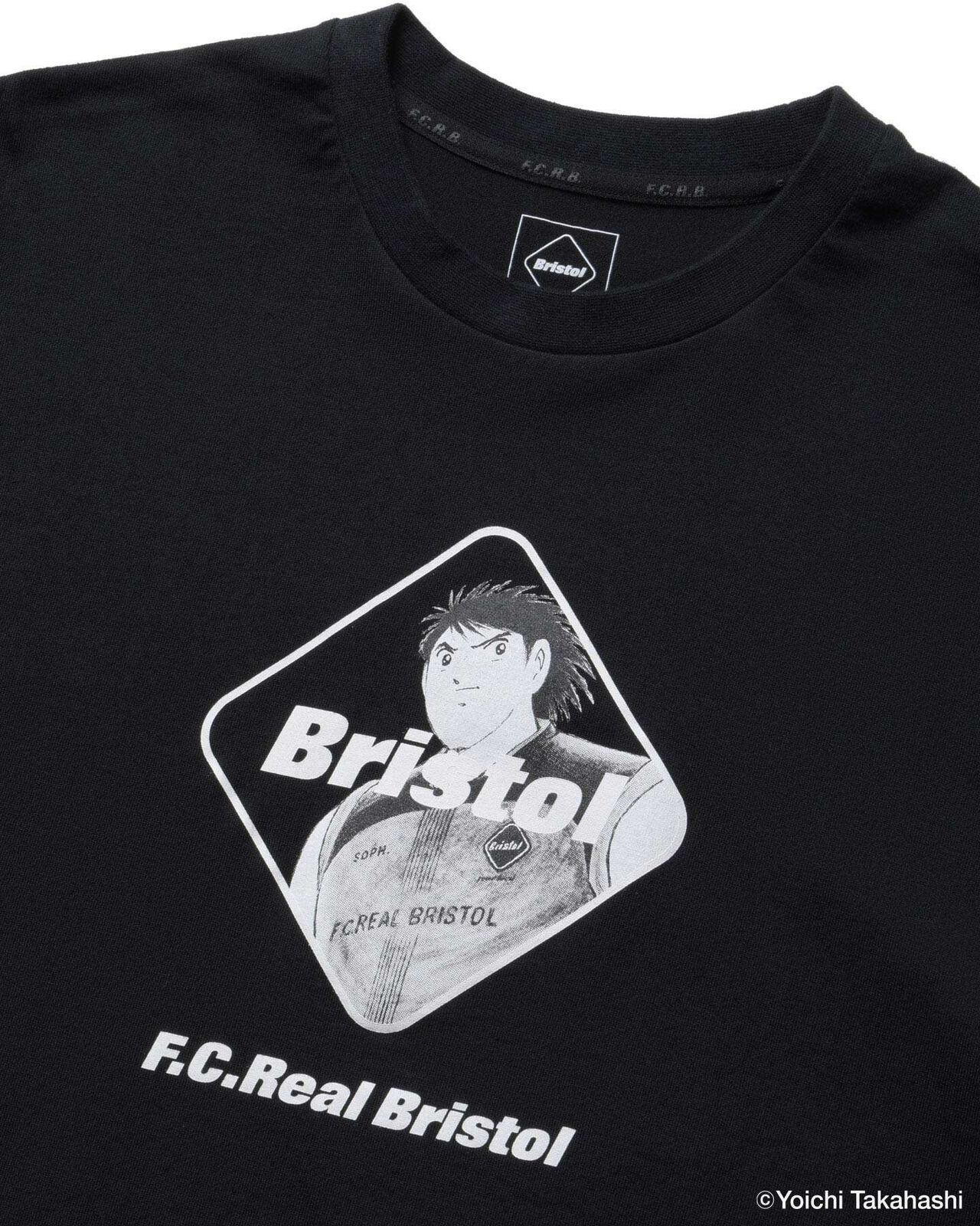 KOJIRO HYUGA EMBLEM TEE,BLACK, large image number 2