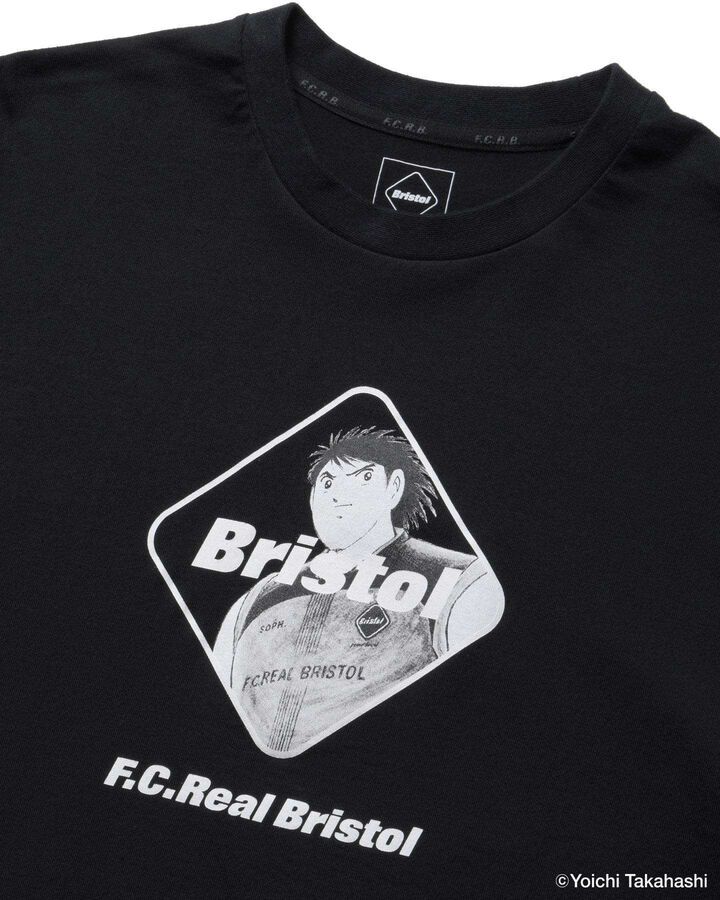 KOJIRO HYUGA EMBLEM TEE,BLACK, medium image number 2