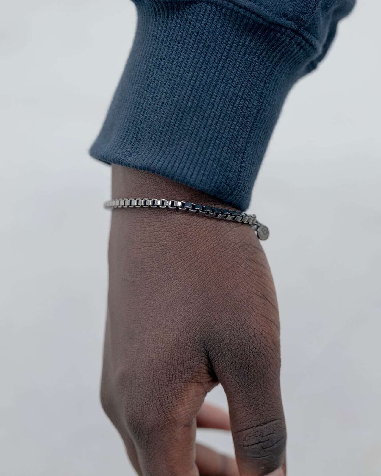 VENETIAN CHAIN BRACELET,SILVER, large image number 4