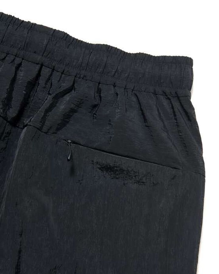 CRYSTAL NYLON EASY SHORTS,BLACK, medium image number 4
