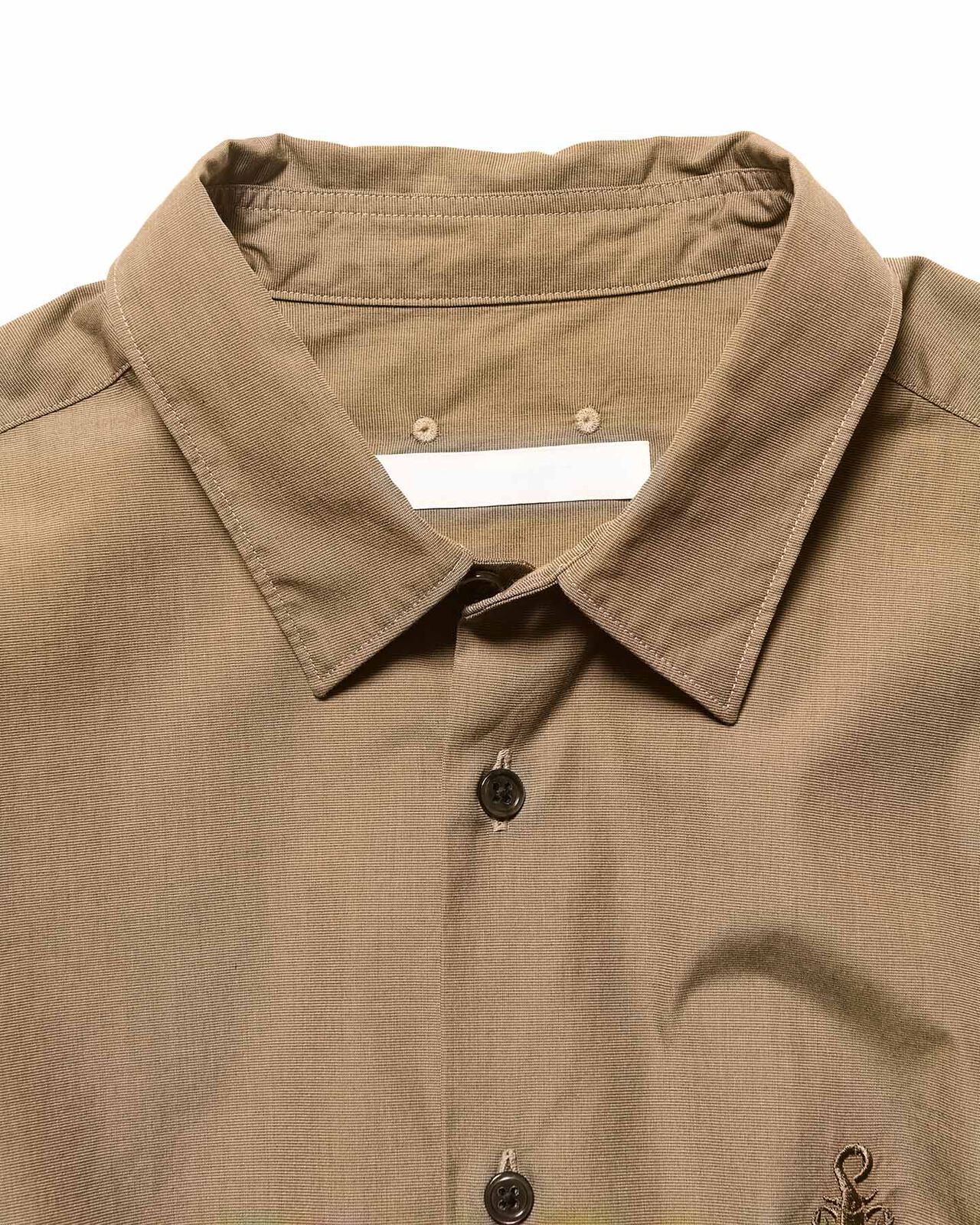 CHAMBRAY REGULAR-FIT SHIRT,BROWN, large image number 2