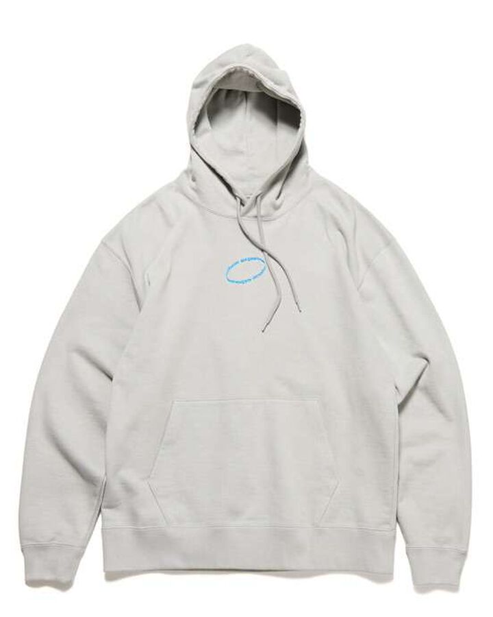 LOOP LOGO HOODIE,LIGHT GRAY, medium image number 0