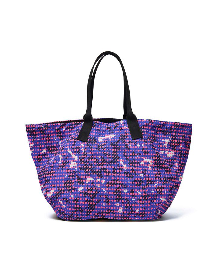 CAMOUFLAGE REVERSIBLE TOTE BAG,PURPLE, medium