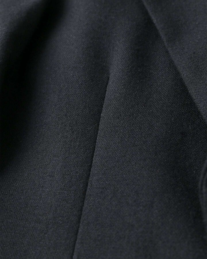 BLENDED WOOL CLASSIC 2BUTTON JACKET,BLACK, medium image number 2