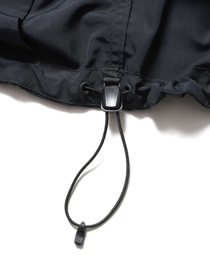 SUPPLEX NYLON HOODED BLOUSON,BLACK, medium image number 4