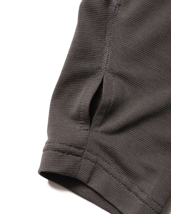 POLARTEC L/S WORKOUT TOP,CHARCOAL GRAY, medium image number 5