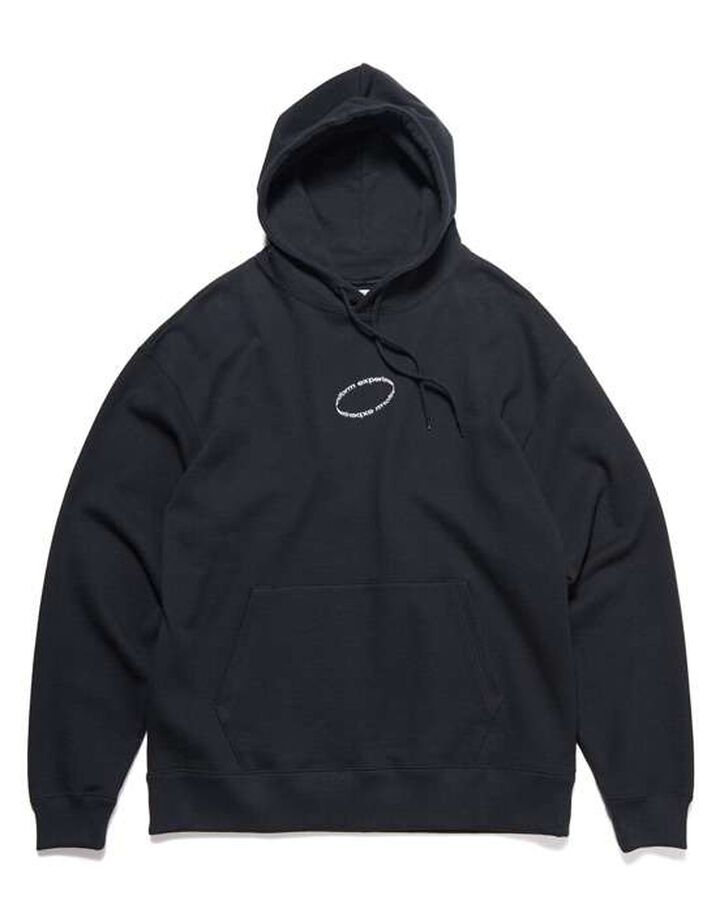 LOOP LOGO HOODIE,BLACK, medium image number 0