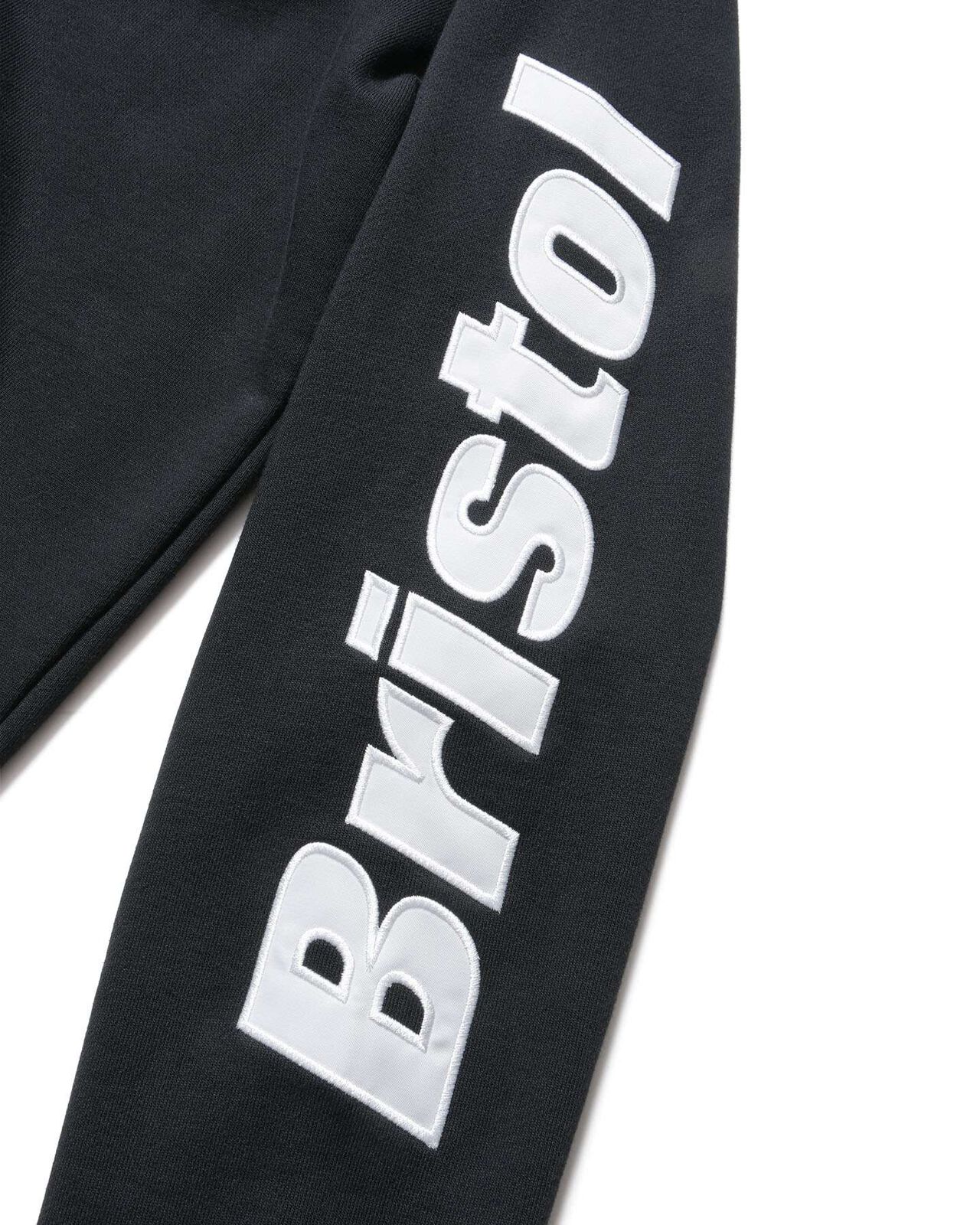 SLEEVE LOGO ZIP-UP SWEAT HOODIE,BLACK, large image number 3