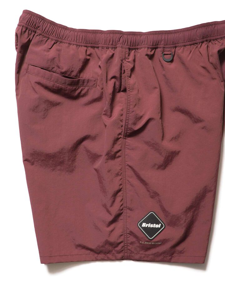 NYLON EASY SHORTS,BURGUNDY, medium image number 2