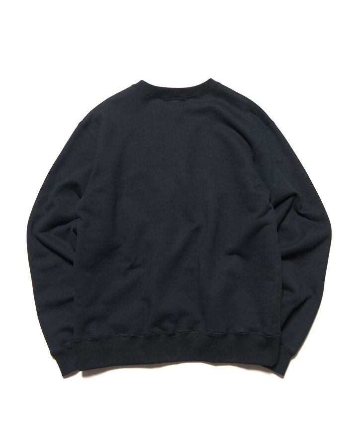 VINTAGE GRAPHIC CREWNECK SWEAT,BLACK, medium image number 1
