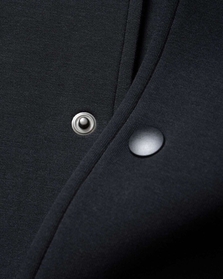 TECH SWEAT VARSITY BLOUSON,BLACK, medium image number 3