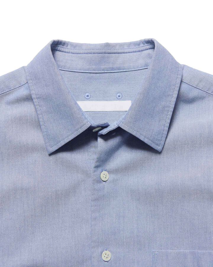 OXFORD RIBBED SHIRT,BLUE, medium image number 2