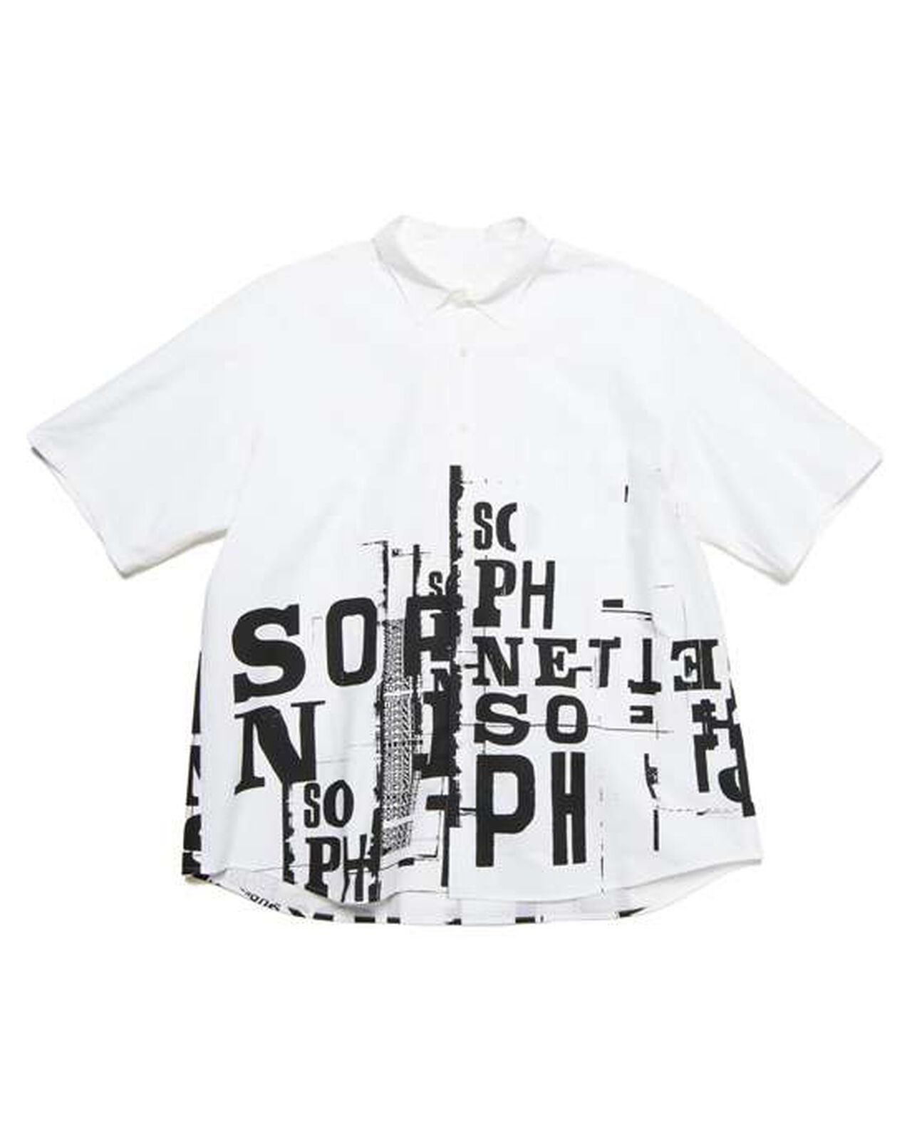 SIMON TAYLOR: BROKEN BEAUTY S/S SHIRT,WHITE, large image number 0