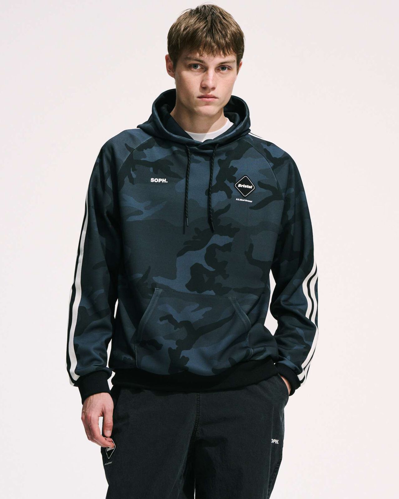 TRAINING TRACK PULLOVER HOODIE,PINK, large image number 4