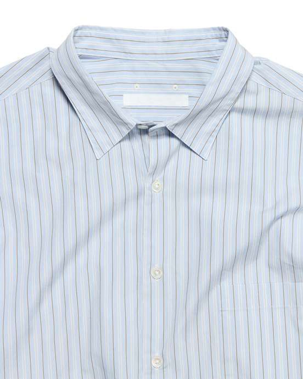 STRIPE REGULAR FIT S/S SHIRT,BLUESTRIPE, large image number 2