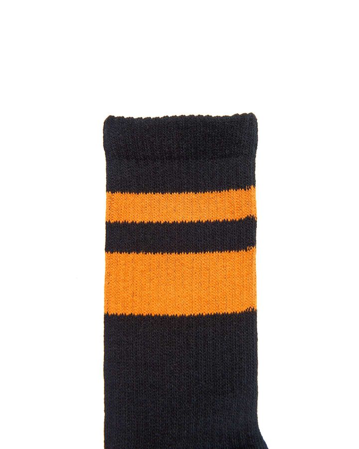 2-PACK RIB LINE SOCKS,BLACK, medium image number 2