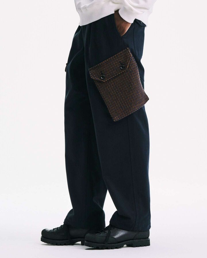 CARGO PANTS / Kvadrat Sisu,BLACK, medium image number 8
