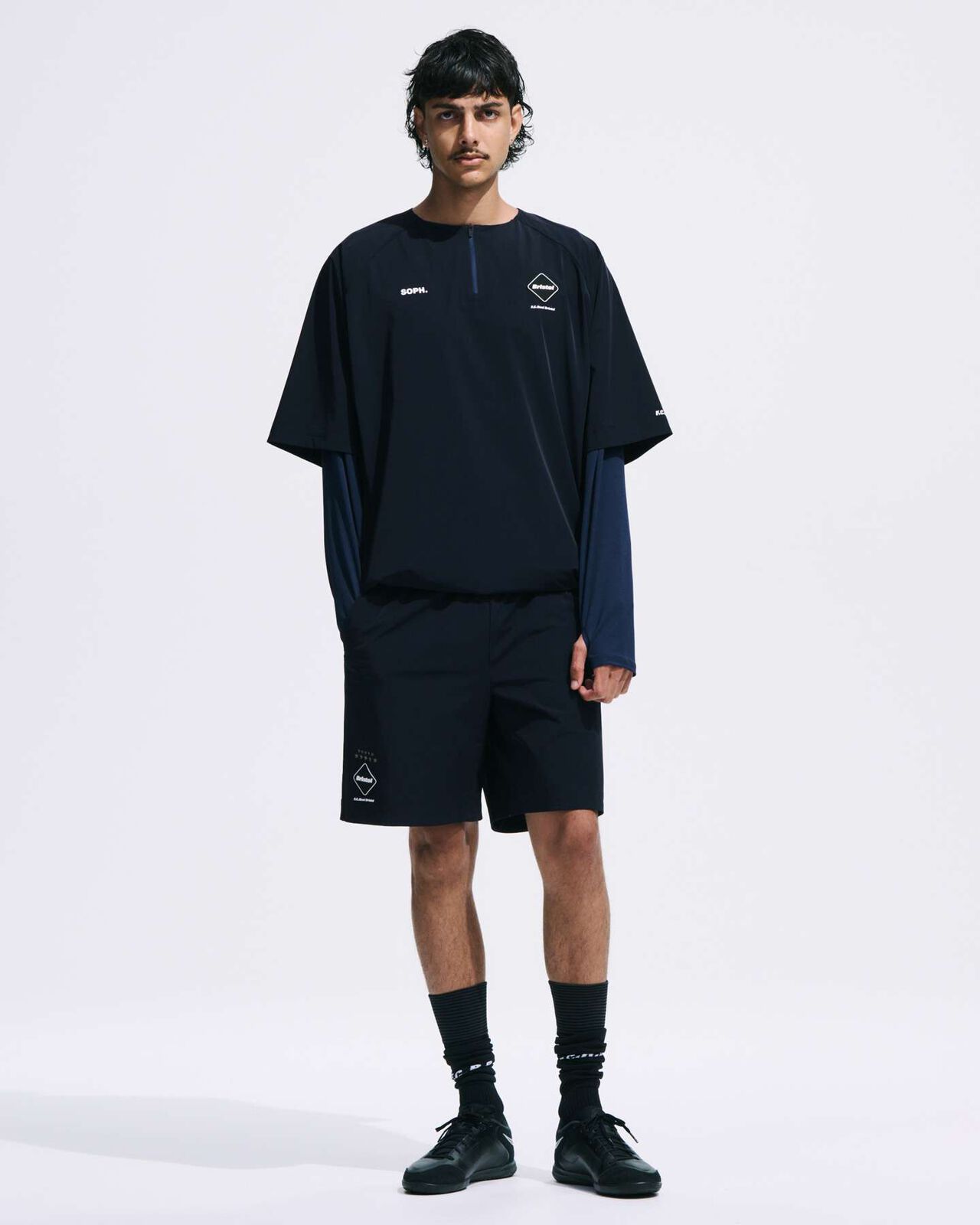 CORDURA 4WAY STRETCH GAME SHORTS,BLACK, large image number 7