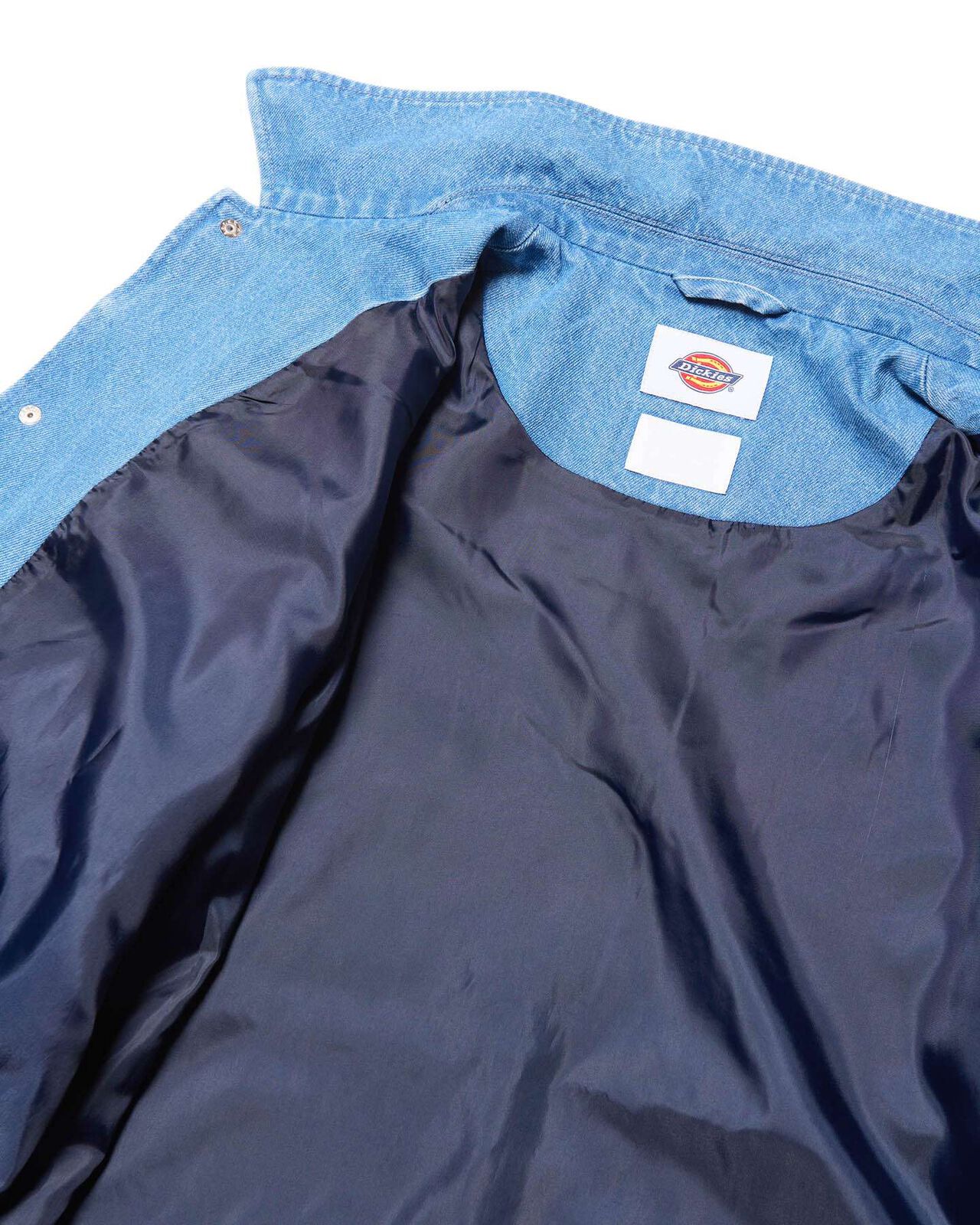 DICKIES OVERSIZED COACH JACKET,LIGHT INDIGO, large image number 4