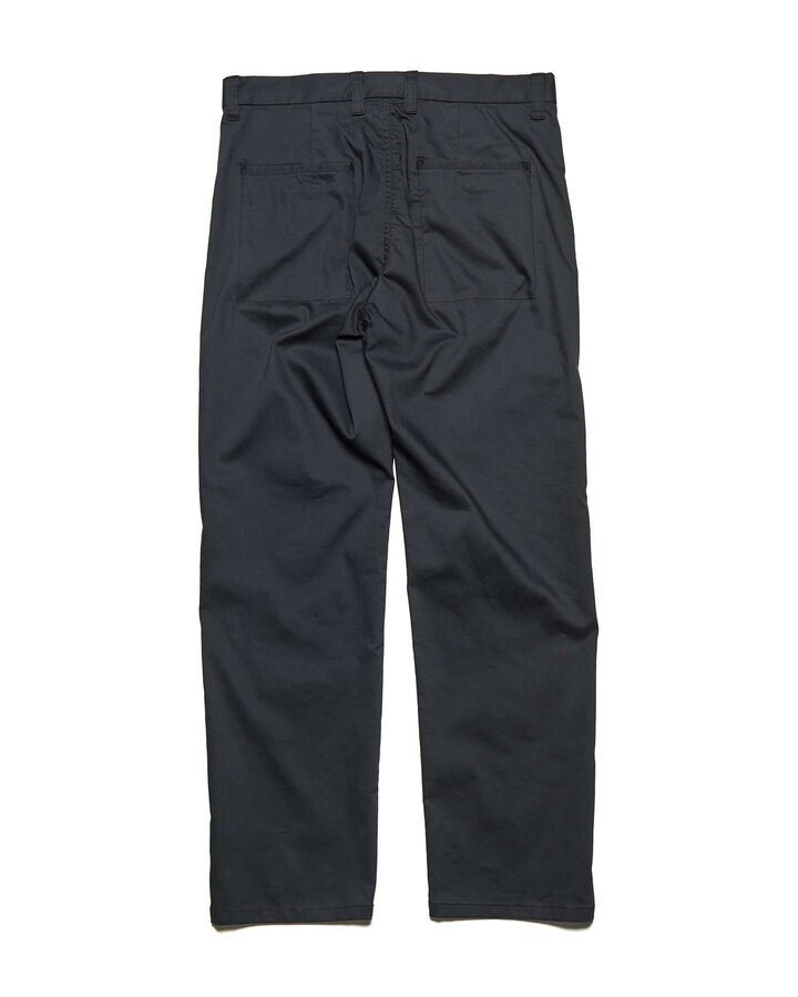 STRETCH TWILL SIDE TAPE PANTS,BLACK, medium image number 1