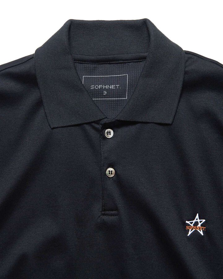 STAR S/S POLO SHIRT,BLACK, medium image number 2