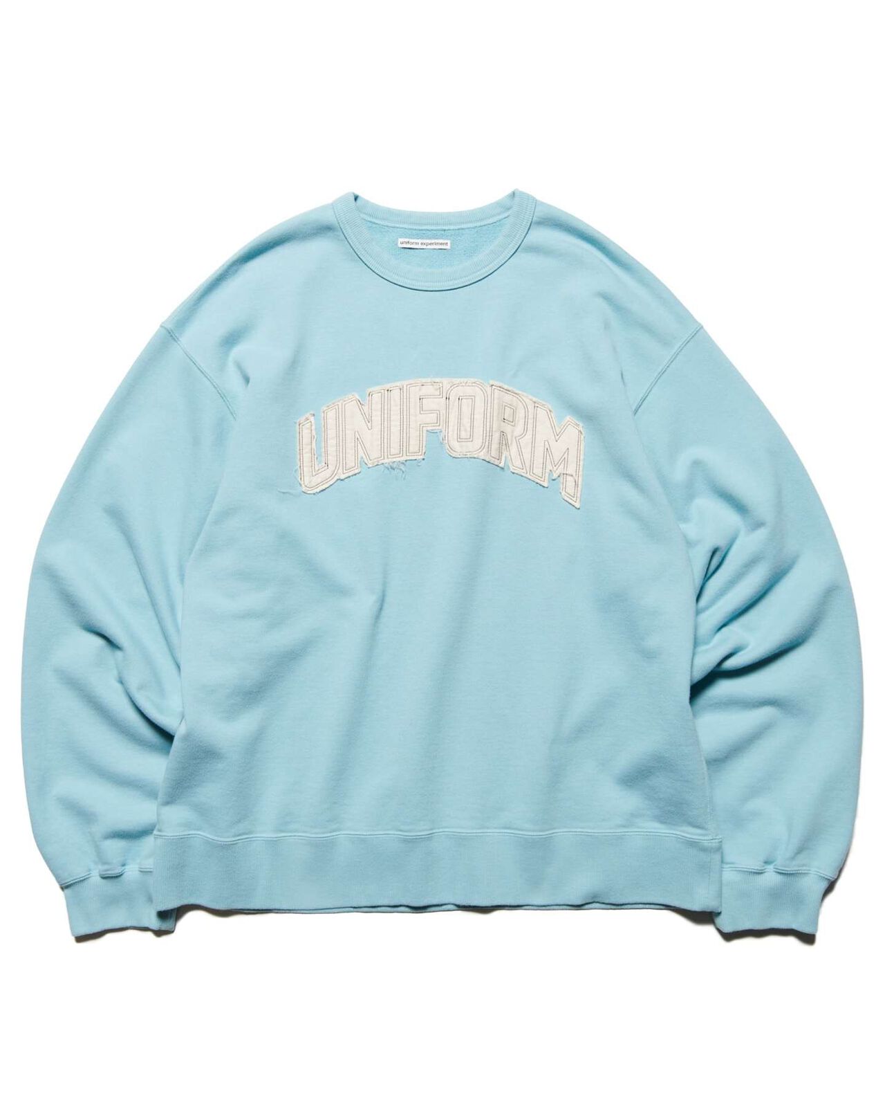 CUT-OUT LOGO SWEATSHIRT,LIGHT BLUE, large image number 0