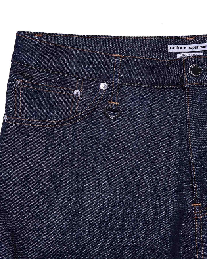 RIGID DENIM REGULAR-FIT JEANS,INDIGO, medium image number 2