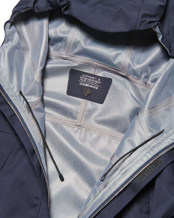 3LAYER WOOL MOUNTAIN JACKET,NAVY, medium image number 2