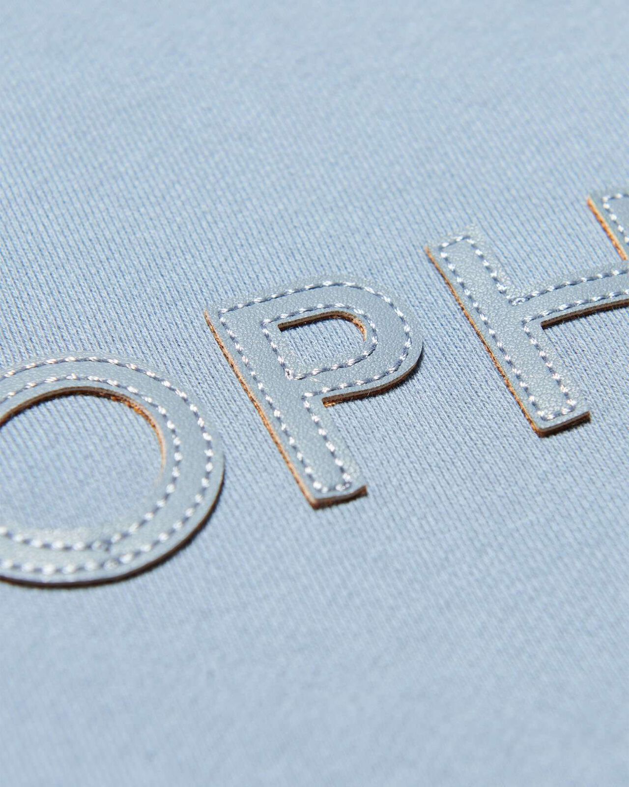 LOGO PATCH HOODIE,LIGHT BLUE, large image number 2