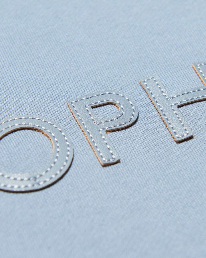 LOGO PATCH HOODIE,LIGHT BLUE, medium image number 2