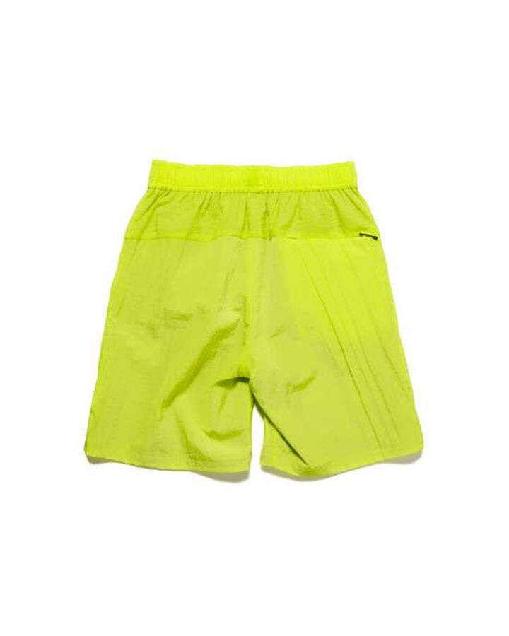 CRYSTAL NYLON EASY SHORTS,YELLOW, medium image number 1