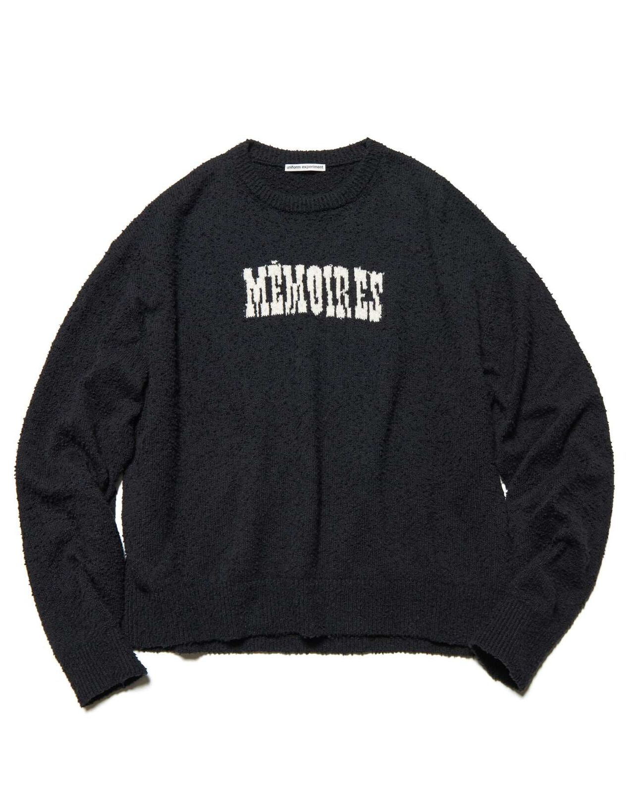 ASGER JORN: MEMOIRES JACQUARD KNIT,BLACK, large image number 0