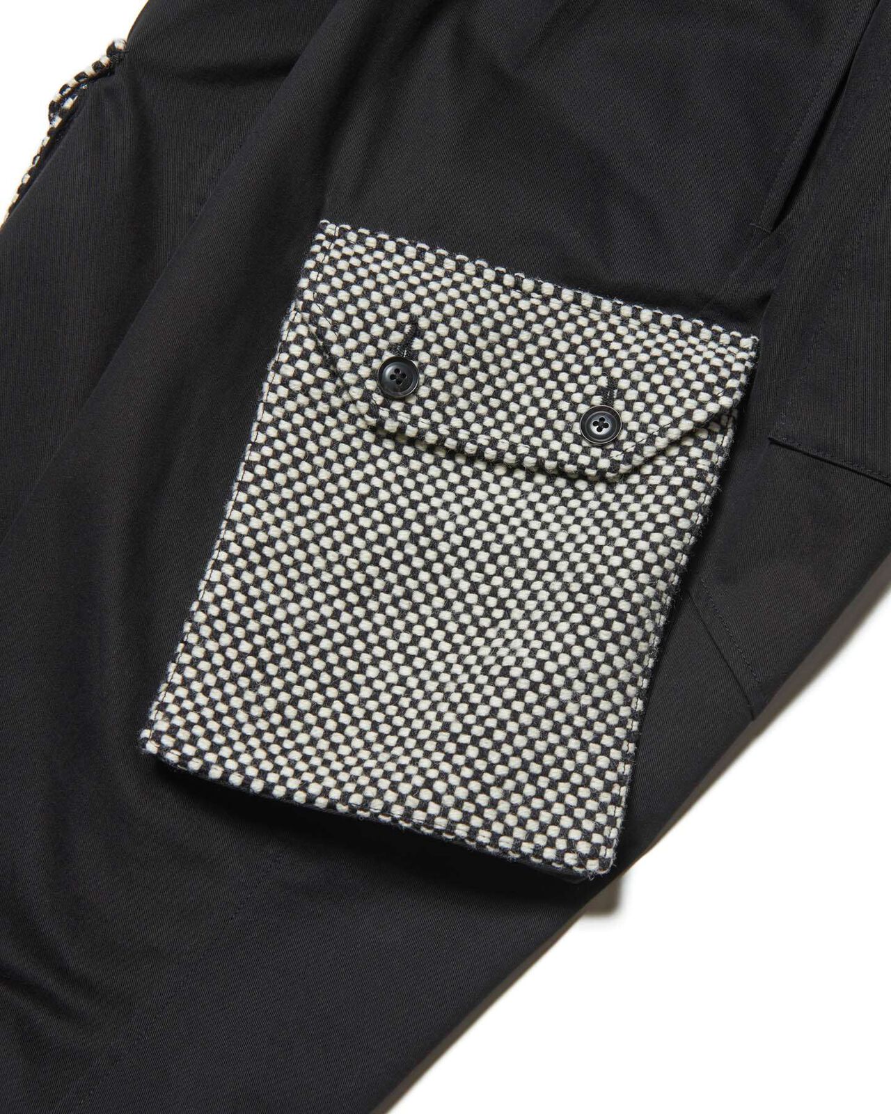 CARGO PANTS / Kvadrat Sisu,BLACK, large image number 3