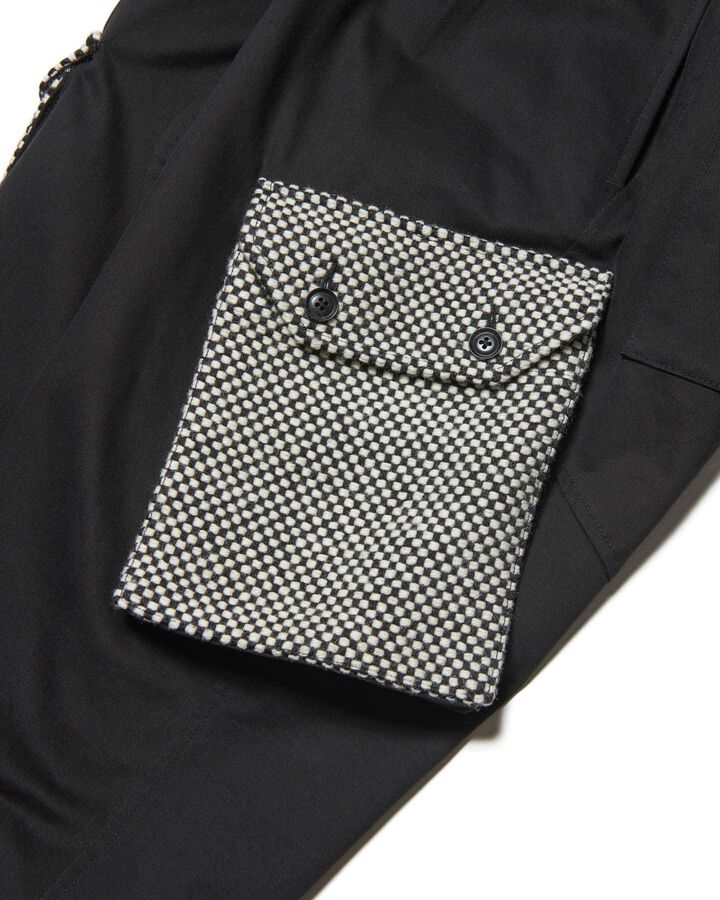 CARGO PANTS / Kvadrat Sisu,BLACK, medium image number 3