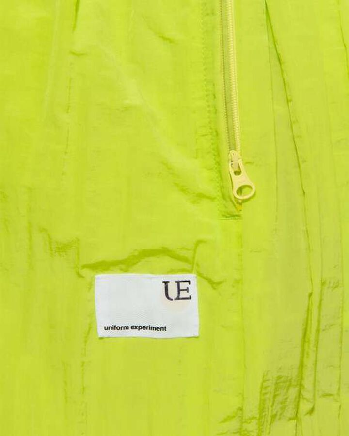 CRYSTAL NYLON LOOSE FIT JOGGER PANTS,YELLOW, medium image number 2