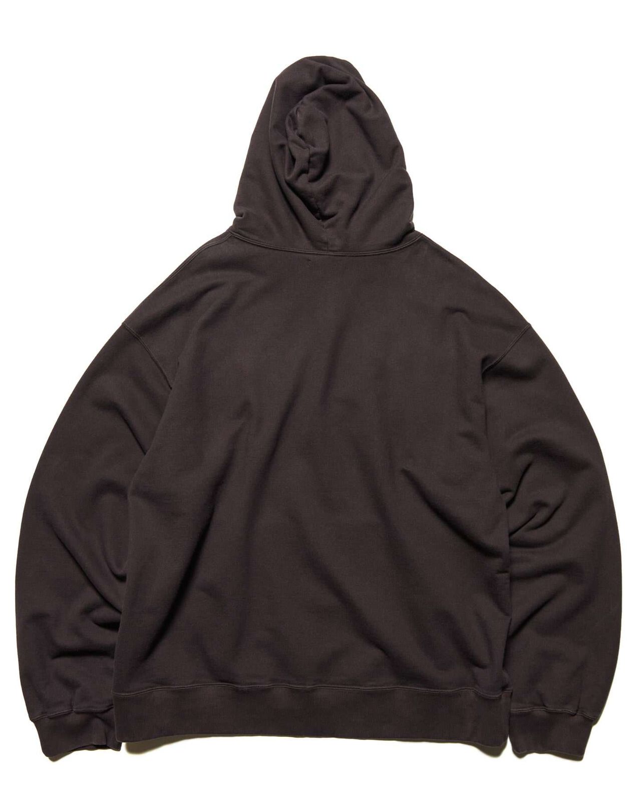 CUT-OUT LOGO SWEAT HOODIE,BROWN, large image number 1