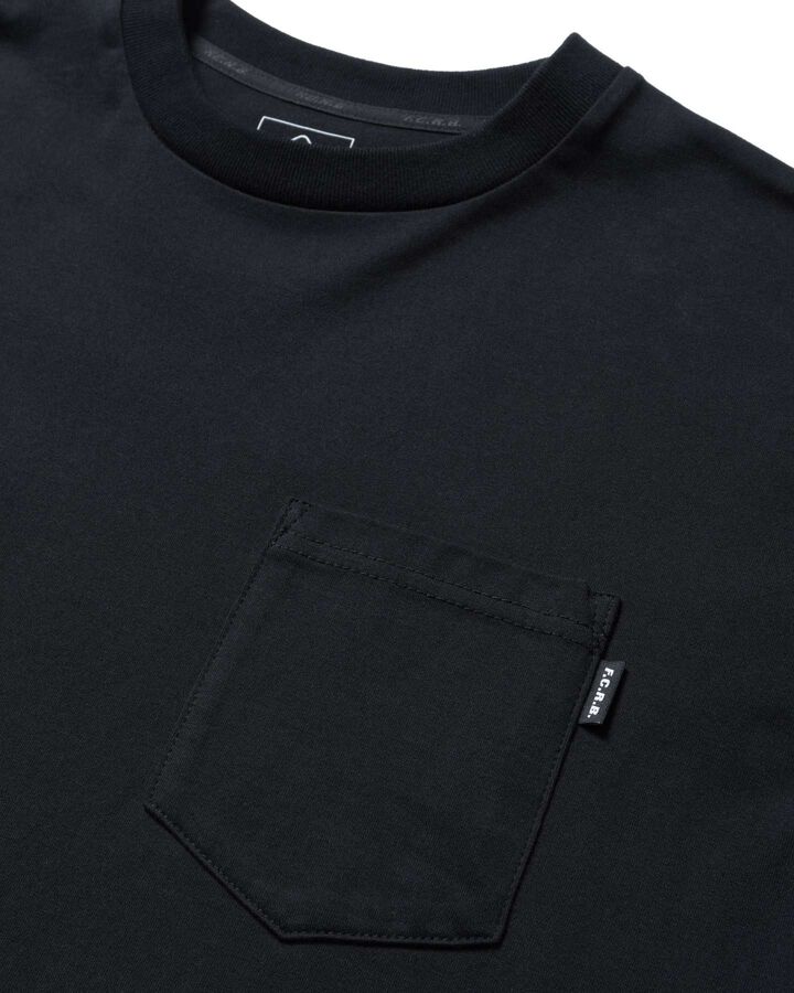PRESS L/S TEE,BLACK, medium image number 3